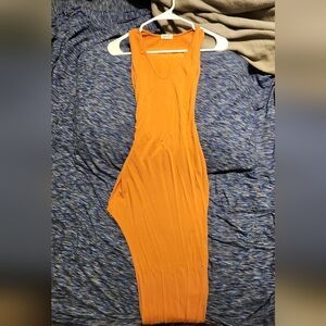 Vibrant Orange Dress